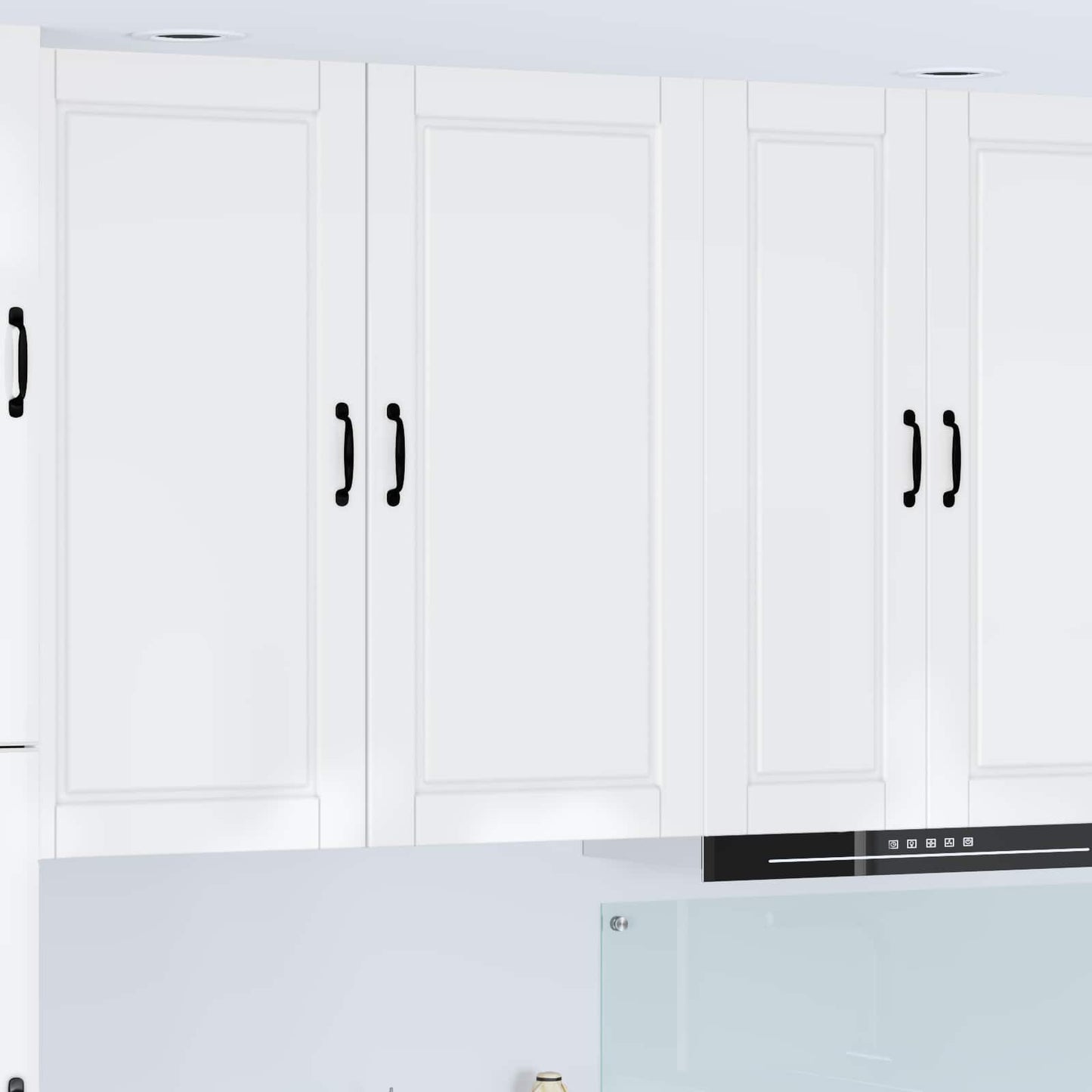Mobile da cucina con lo scaffale Bianco Lucido 50 x 31 x 100 cm