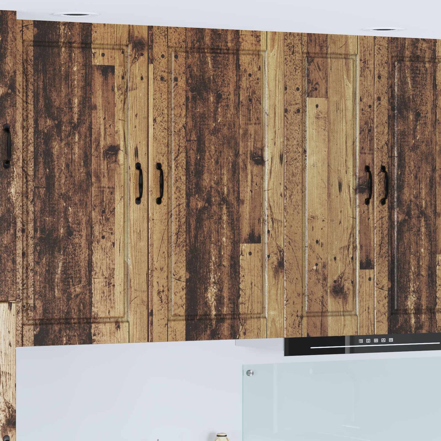 Mobile da cucina con lo scaffale Legno vecchio 50 x 31 x 100 cm
