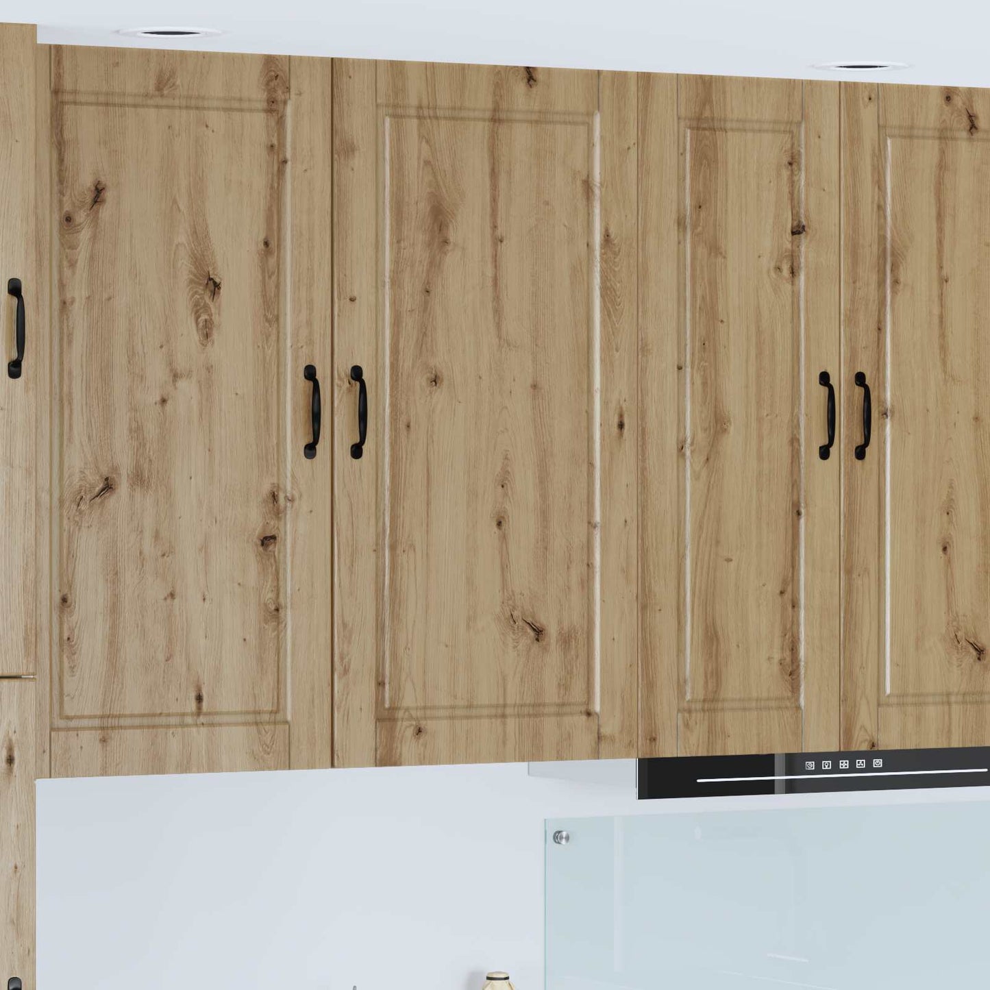 Mobile da cucina con porta Rovere artigianale 50 x 31 x 100 cm