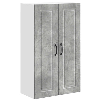 Mobile da cucina con porta Grigio cemento 60 x 31 x 100 cm