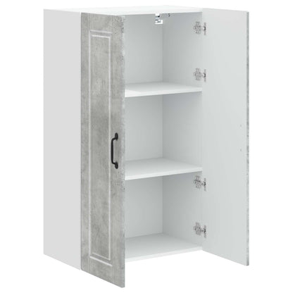 Mobile da cucina con porta Grigio cemento 60 x 31 x 100 cm