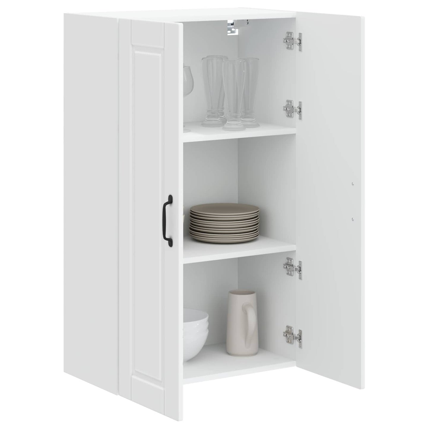 Mobile da cucina con lo scaffale Bianco Lucido 60 x 31 x 100 cm