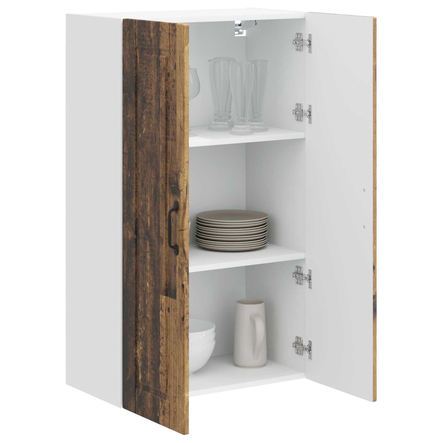 Mobile da cucina con lo scaffale Legno vecchio 60 x 31 x 100 cm