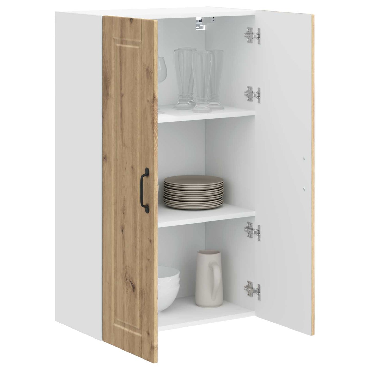 Mobile da cucina con porta Rovere artigianale 60 x 31 x 100 cm