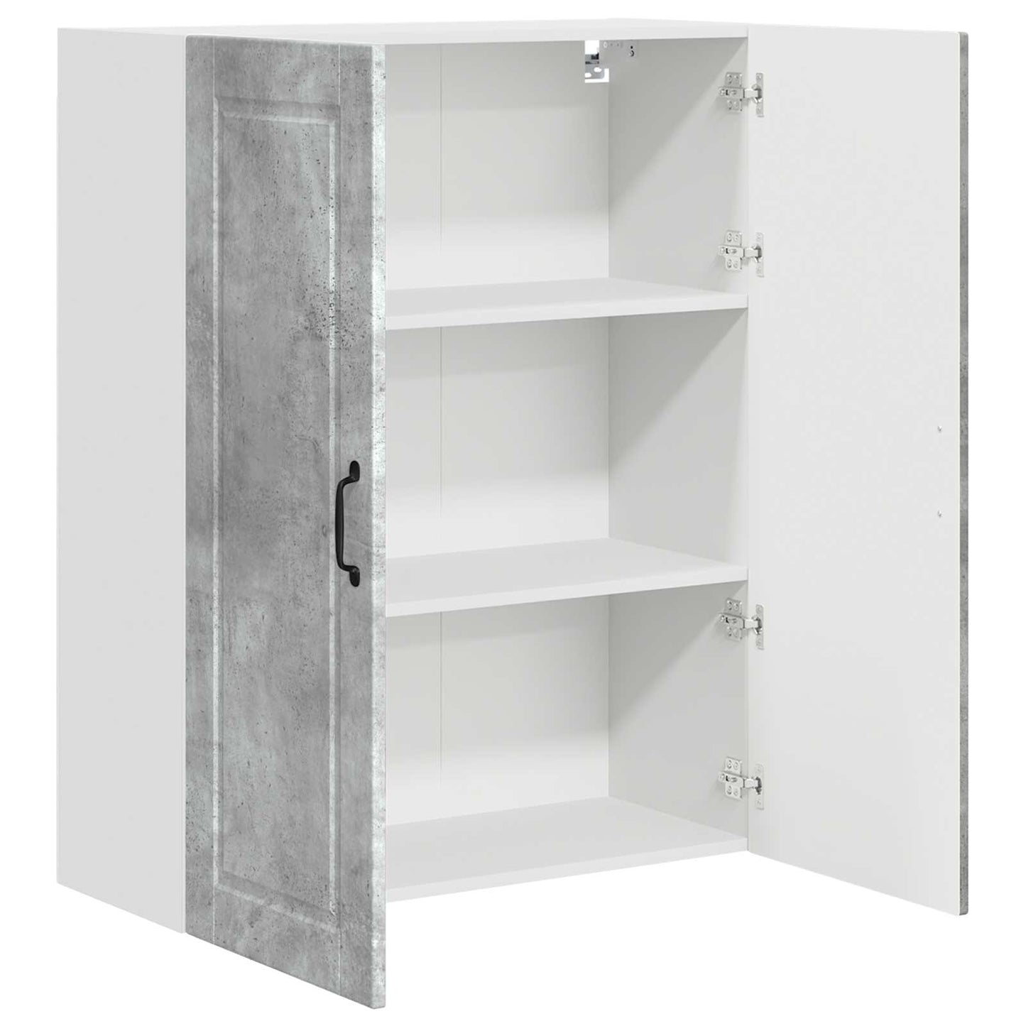 Mobile da cucina con porta Grigio cemento 80 x 31 x 100 cm