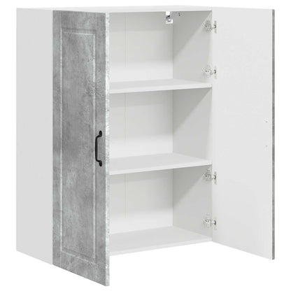 Mobile da cucina con porta Grigio cemento 80 x 31 x 100 cm