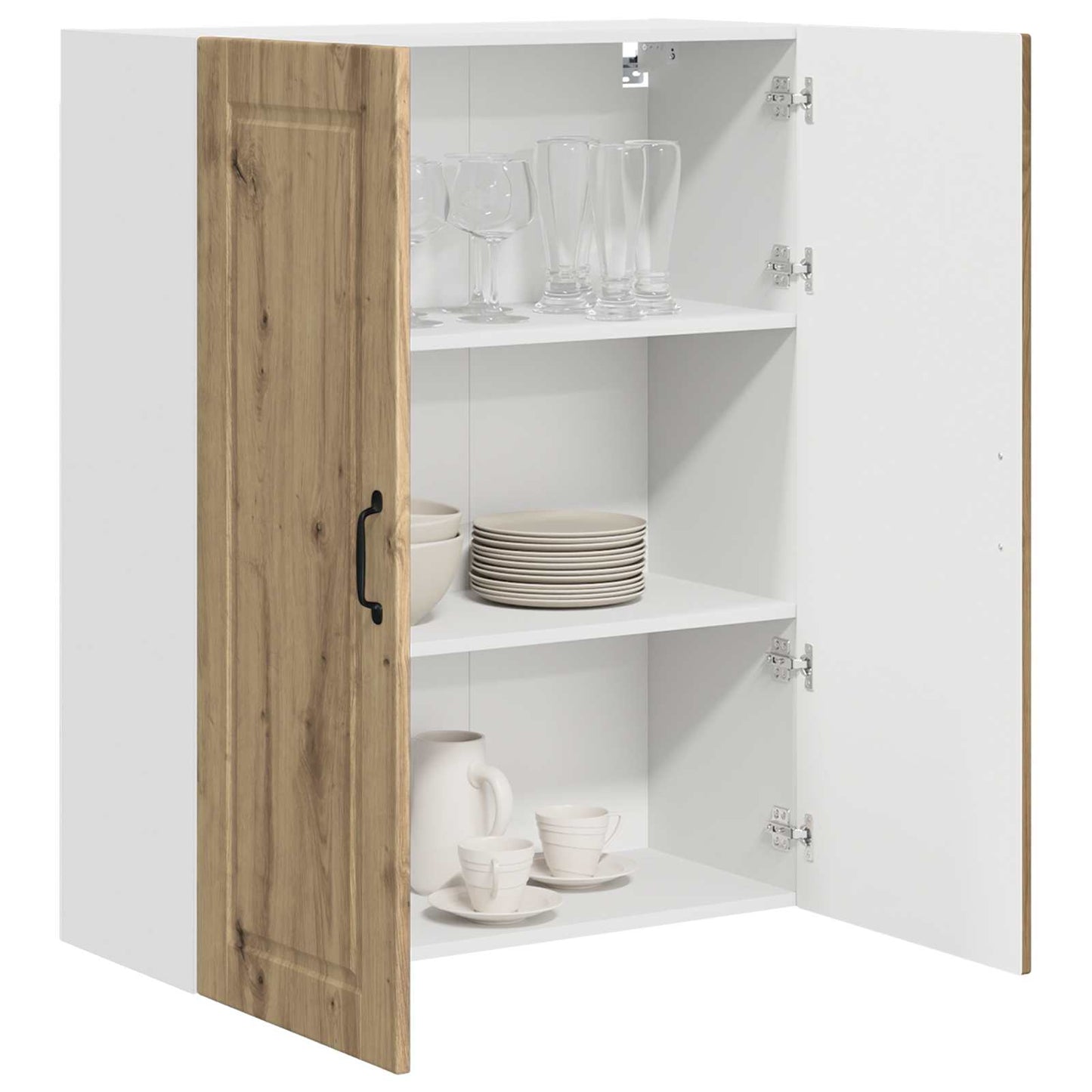 Mobile da cucina con porta Rovere artigianale 80 x 31 x 100 cm