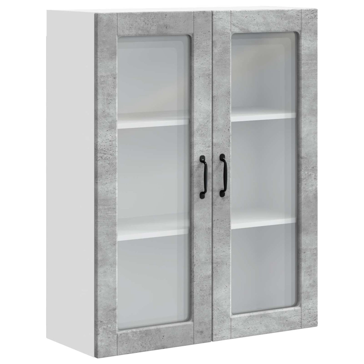 Mobile da cucina con porta Grigio cemento 80 x 31 x 100 cm