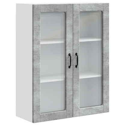 Mobile da cucina con porta Grigio cemento 80 x 31 x 100 cm
