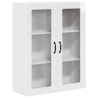 Mobile da cucina con lo scaffale Bianco Lucido 80 x 31 x 100 cm