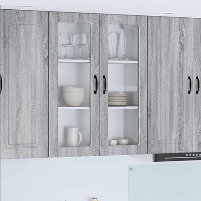 Mobile da cucina con lo scaffale Grigio Sonoma 80 x 31 x 100 cm