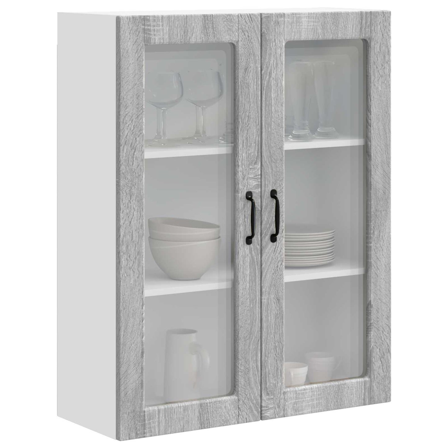 Mobile da cucina con lo scaffale Grigio Sonoma 80 x 31 x 100 cm