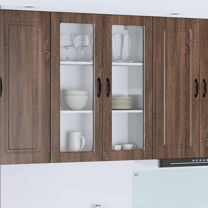 Mobile da cucina con porta Rovere Marrone 80 x 31 x 100 cm