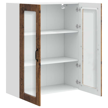 Mobile da cucina con lo scaffale Legno vecchio 80 x 31 x 100 cm