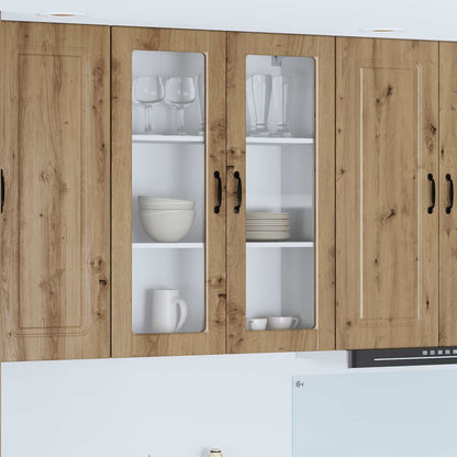 Mobile da cucina con porta Rovere artigianale 80 x 31 x 100 cm