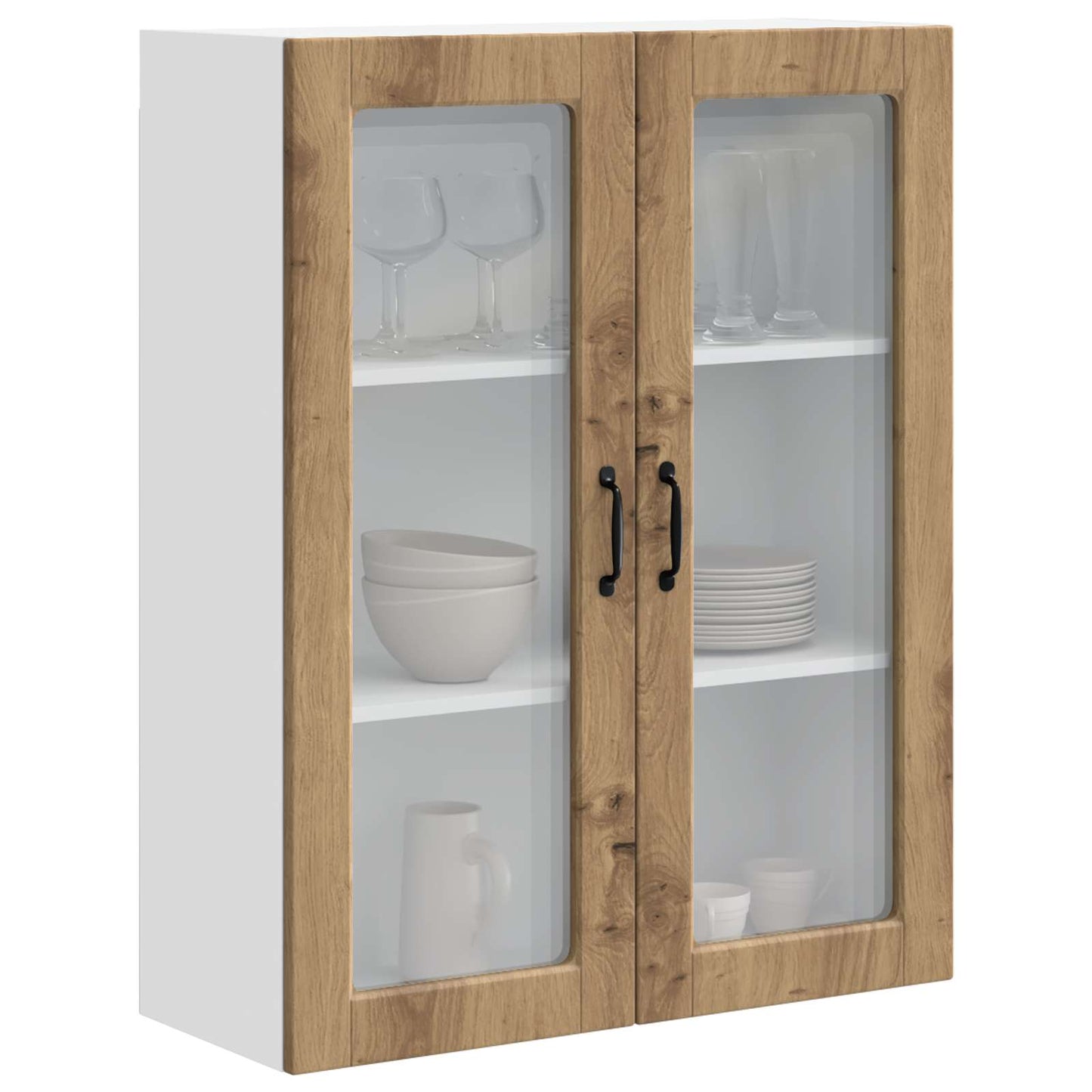 Mobile da cucina con porta Rovere artigianale 80 x 31 x 100 cm