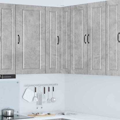 Mobile da cucina con porta Grigio cemento 57 x 57 x 100 cm