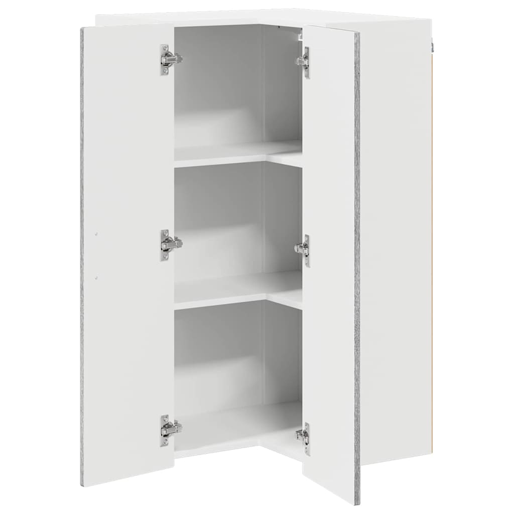 Mobile da cucina con lo scaffale Grigio Sonoma 57 x 57 x 100 cm