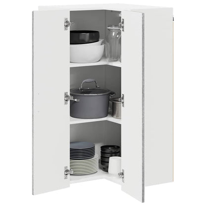 Mobile da cucina con lo scaffale Grigio Sonoma 57 x 57 x 100 cm