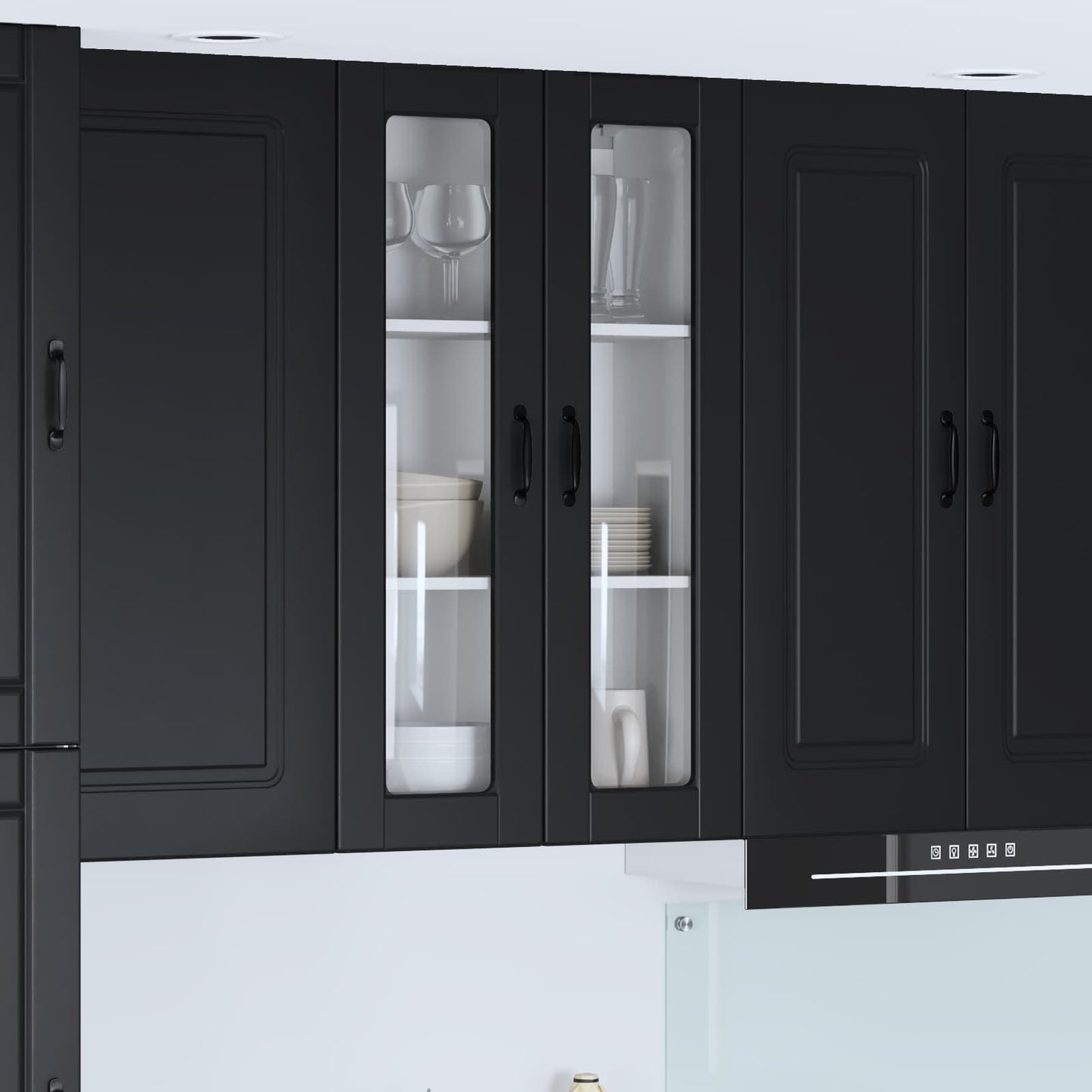 Mobile da cucina Nero 60 x 31 x 100 cm Legno multistrato