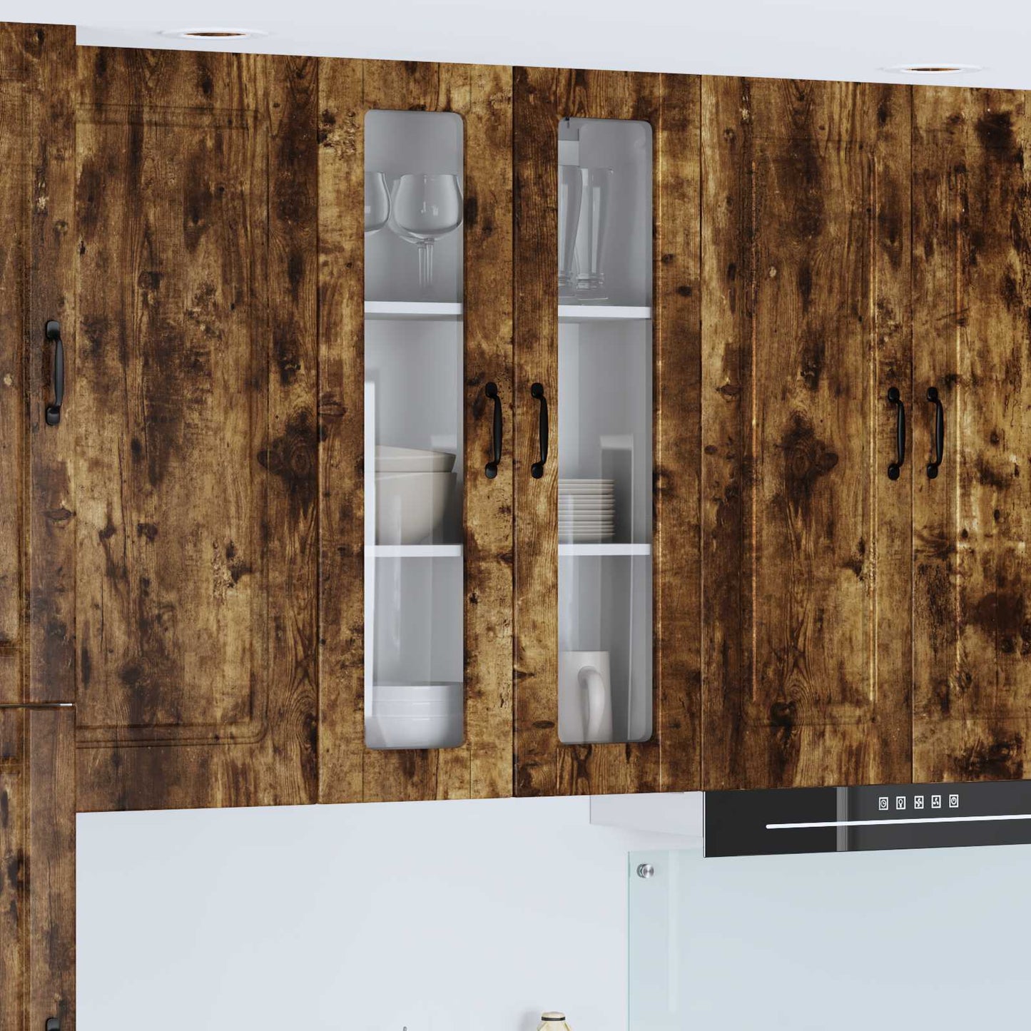 Mobile da cucina Rovere fumÃ© 60 x 31 x 100 cm Legno multistrato