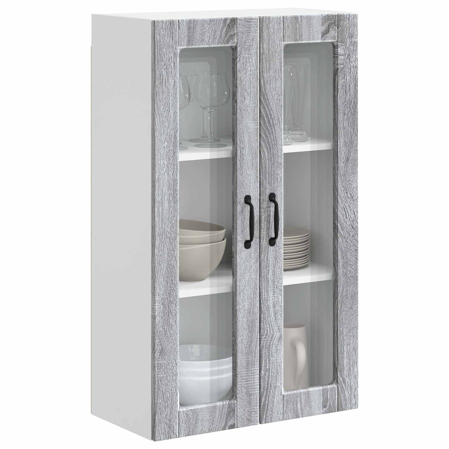 Mobile da cucina con lo scaffale Grigio Sonoma 60 x 31 x 100 cm