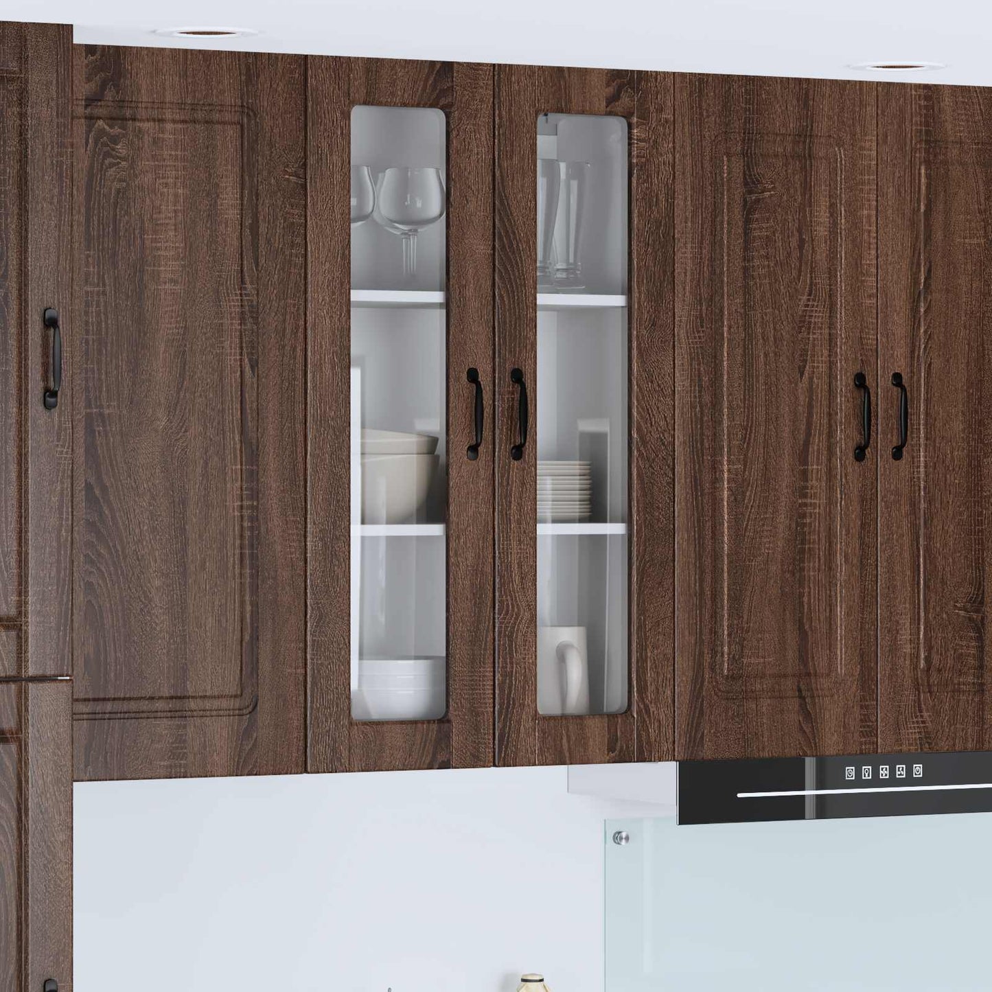 Mobile da cucina con porta Rovere Marrone 60 x 31 x 100 cm