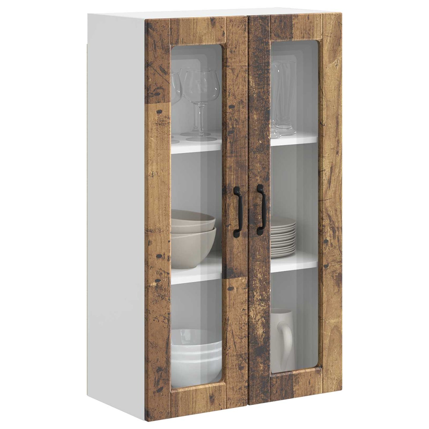 Mobile da cucina con lo scaffale Legno vecchio 60 x 31 x 100 cm