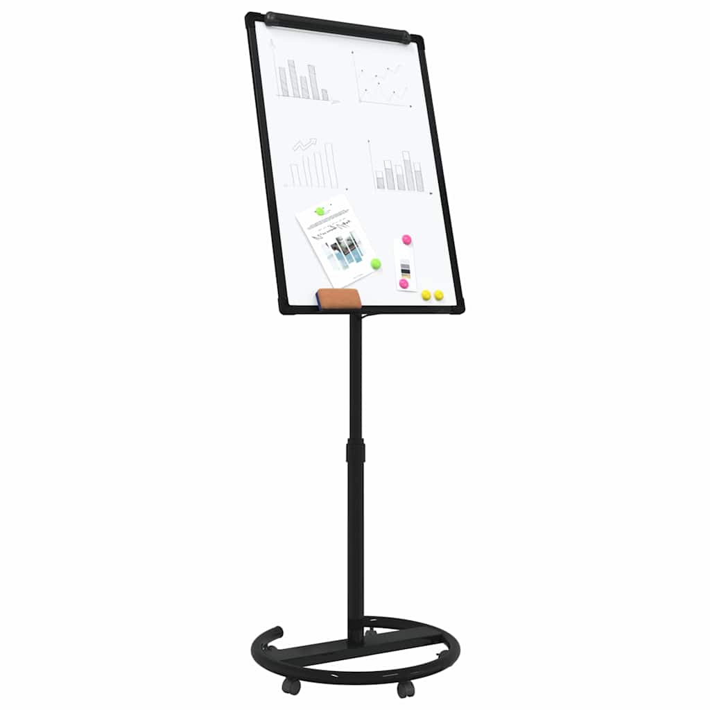 Lavagna bianca magnetica Nero e Bianco 62 x 62,5 x 197 cm EPS
