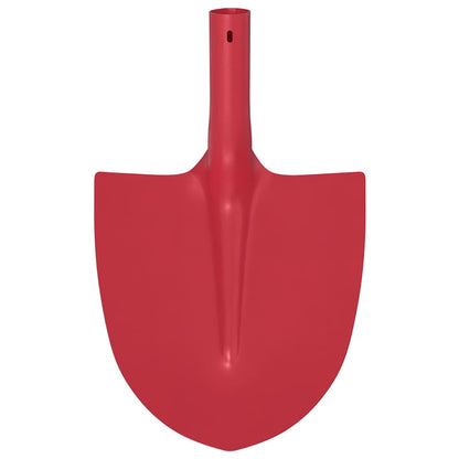 Testa di Pala Rosso 39,5 x 27,5 cm Acciaio verniciato a polvere