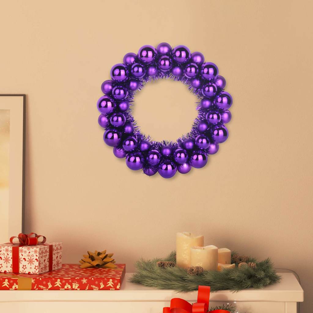 Corone di Palline di Natale 2 pcs LillÃ  33 x 33 x 7 cm