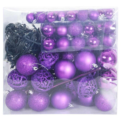 Set di Palle di Natale con 300 LED 120 pcs LillÃ  Plastica