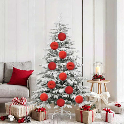 Set di palline di Natale XL 9 pcs Rosso Plastica