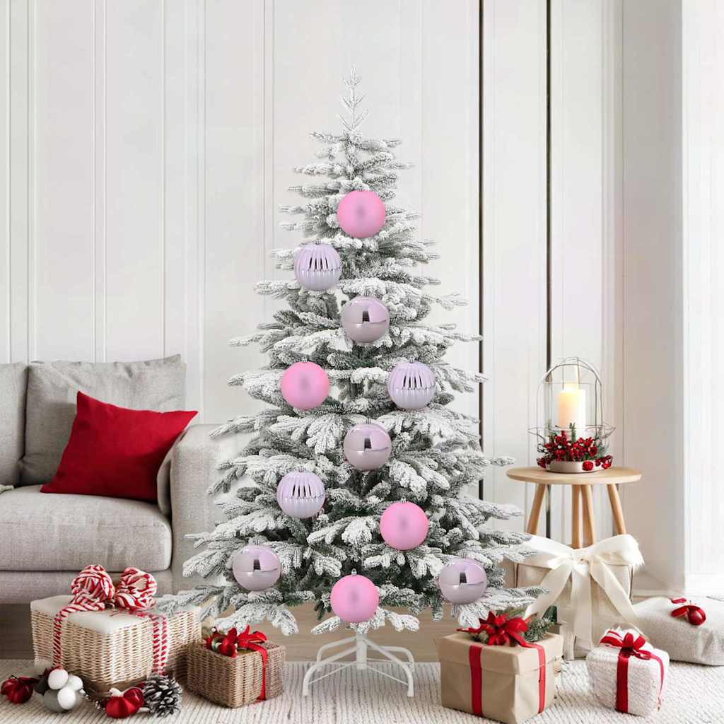Set di palline di Natale XL 9 pcs Rosa Plastica