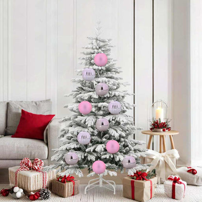 Set di palline di Natale XL 9 pcs Rosa Plastica