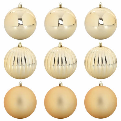 Set di palline di Natale XL 9 pcs Oro Plastica