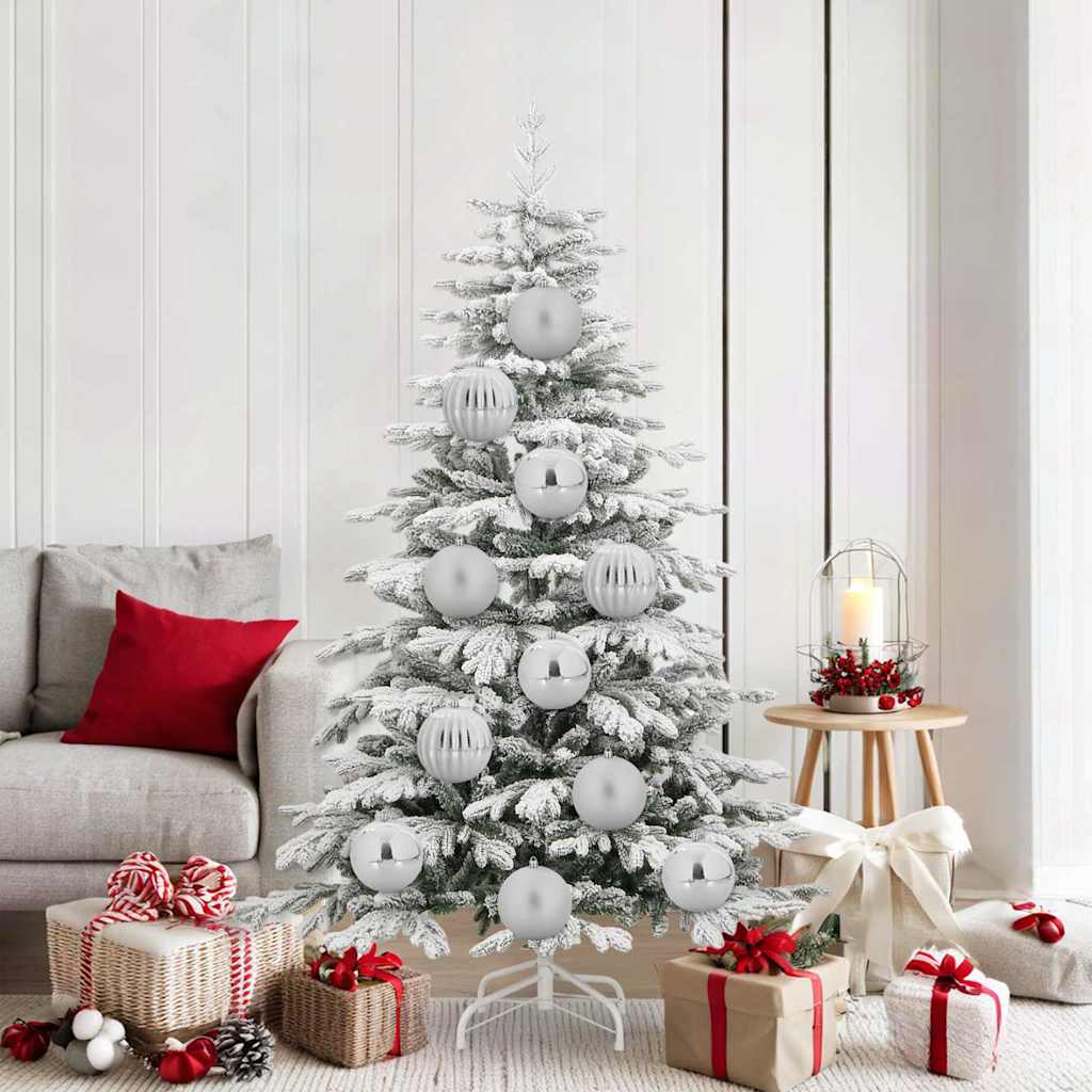 Set di palline di Natale XL 9 pcs Argento Plastica