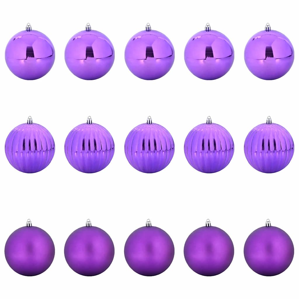 Set di palline di Natale XL 15 pcs LillÃ  Plastica