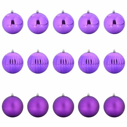 Set di palline di Natale XL 15 pcs LillÃ  Plastica