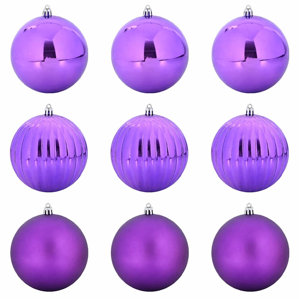 Set di palline di Natale XL 9 pcs LillÃ  Plastica
