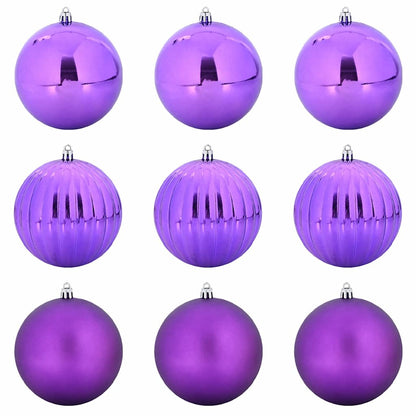 Set di palline di Natale XL 9 pcs LillÃ  Plastica