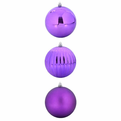 Set di Palline di Natale XXL 3 pcs LillÃ  Plastica