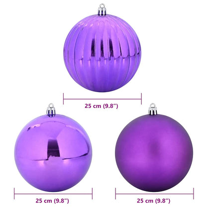 Set di Palline di Natale XXL 3 pcs LillÃ  Plastica