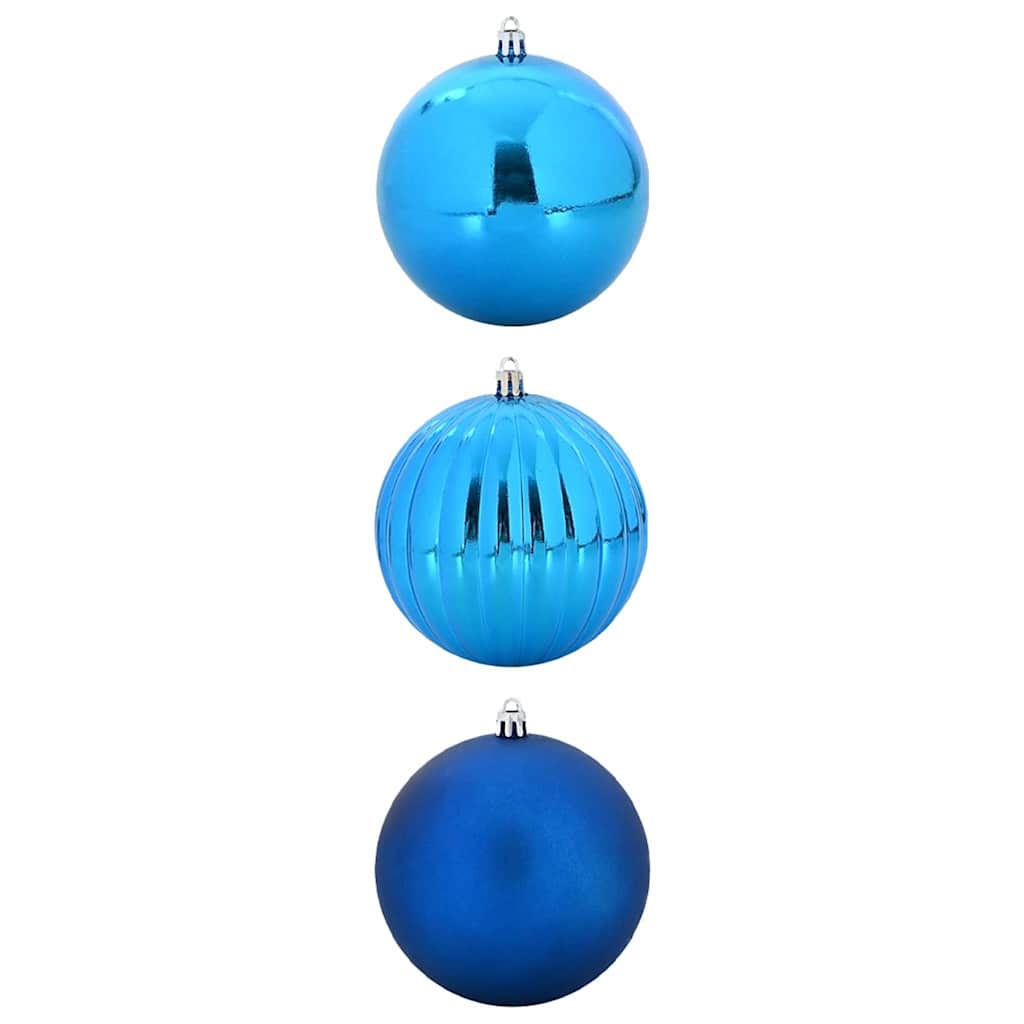 Set di Palline di Natale XXL 3 pcs Blu Plastica
