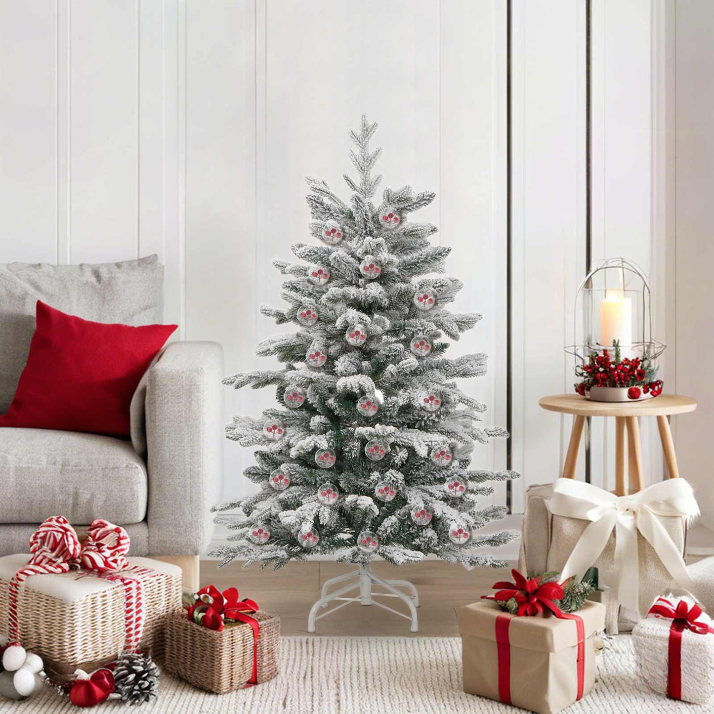 Set di Palle di Natale 50 pcs Trasparente Ã˜ 5 cm