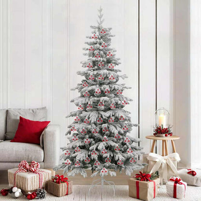 Set di Palle di Natale 100 pcs Trasparente Ã˜ 8 cm