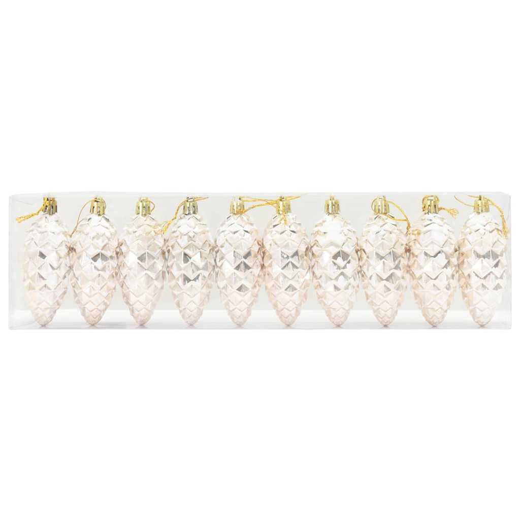 Palla di pino di Natale 40 pcs Champagne Plastica