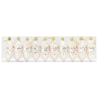 Palla di pino di Natale 40 pcs Champagne Plastica