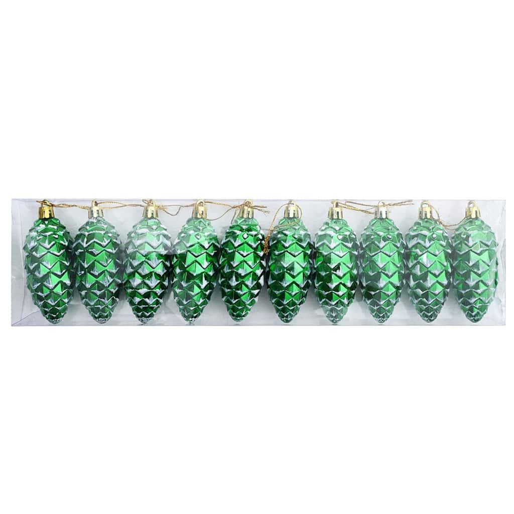 Palla di pino di Natale 40 pcs Verde Plastica