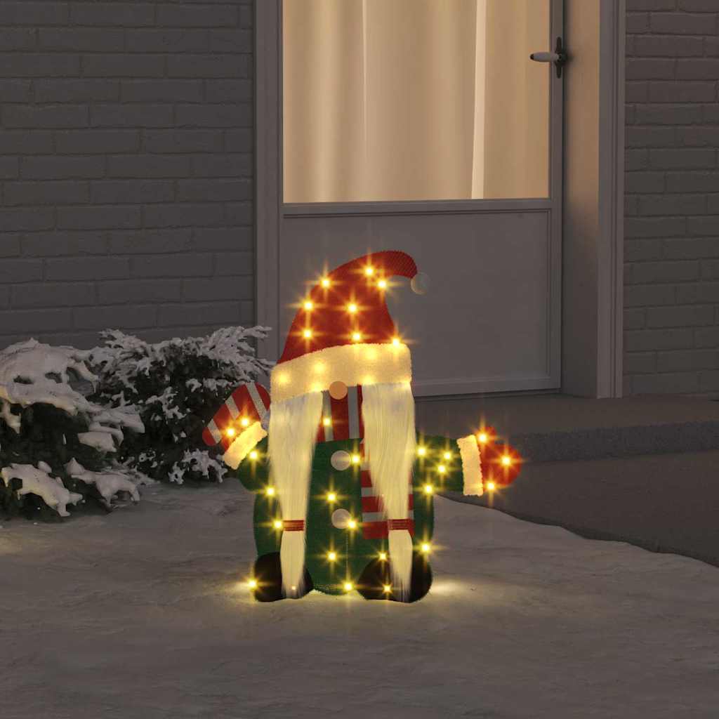 Gnomone Illuminato Bianco caldo 71 x 64 cm Tessuto di LamÃ¨